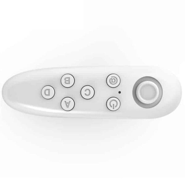 Bluetooth Remote Controller Mini Wireless Gamepad Mouse For Ios & Android Vr Box – White