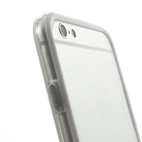 Iphone 6/6s - Pc Og Tpu Hybrid Bumper Etui - Hvid