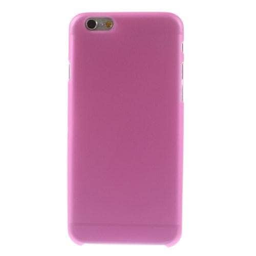 Iphone 6/6s - Ultratyndt 0.7mm Mat Plastik Etui - Rosa