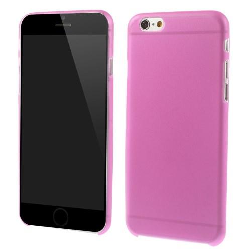 Iphone 6/6s - Ultratyndt 0.7mm Mat Plastik Etui - Rosa