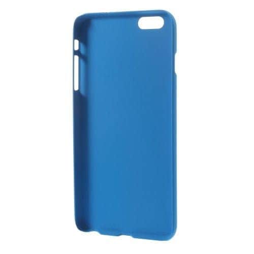 Iphone 6s Plus/6 Plus - Gummibelagt Hard Plastik Etui - Mørkeblå