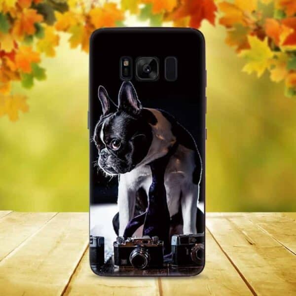Galaxy S8 - Præget Blødt Tpu Cover - Hund