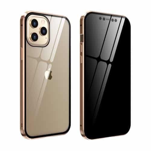 Iphone 12 Pro Max Privacy Perfect Cover Guld