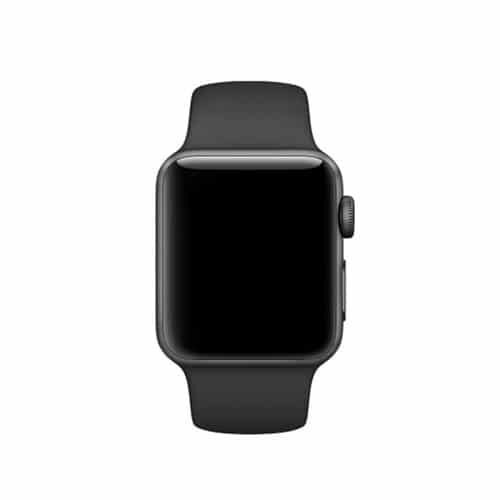 Apple Watch 45mm Silikone Urrem Sort