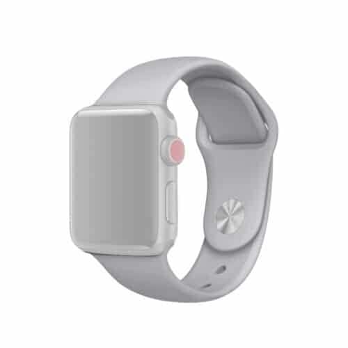 Apple Watch 45mm Silikone Urrem Grå