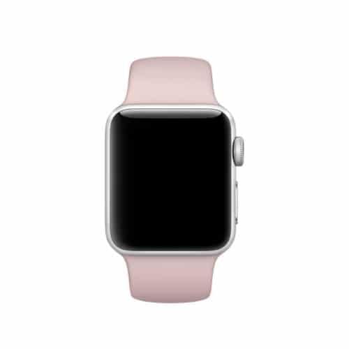 Apple Watch 45mm Silikone Urrem Lyserød