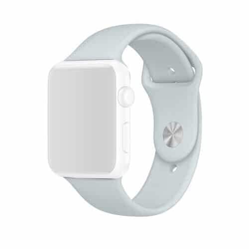 Apple Watch 45mm Silikone Urrem Lyseblå
