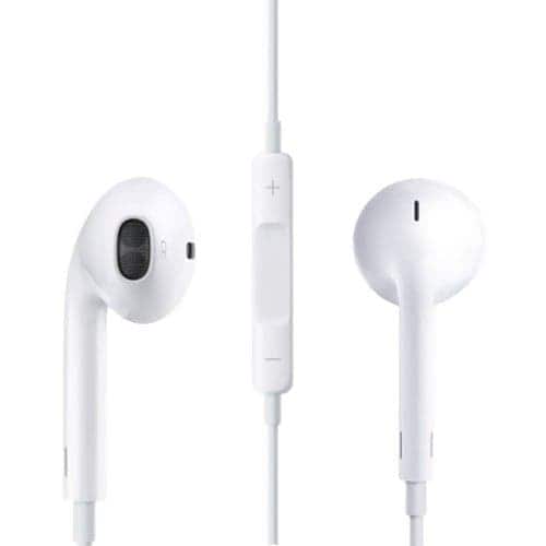 Billede af iPhone 7/8/X - Høretelefon m. mikrofon - hvid