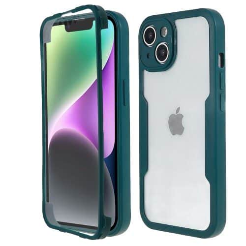 iphone 14 infinity cover – mørkegrøn