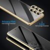 Samsung Galaxy S23 Plus Privacy Perfect Cover - Guld