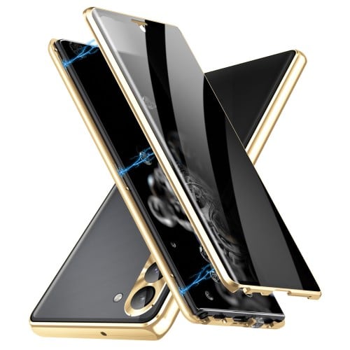 Samsung Galaxy S23 Plus Privacy Perfect Cover - Guld