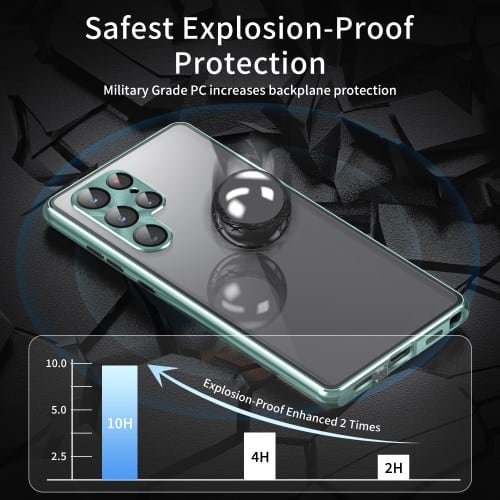 Samsung Galaxy S23 Ultra Perfect Cover - Grøn