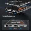 samsung galaxy s23 ultra perfect cover - sølv