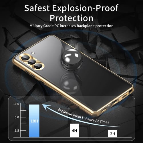 Samsung Galaxy S23 Perfect Cover – Guld