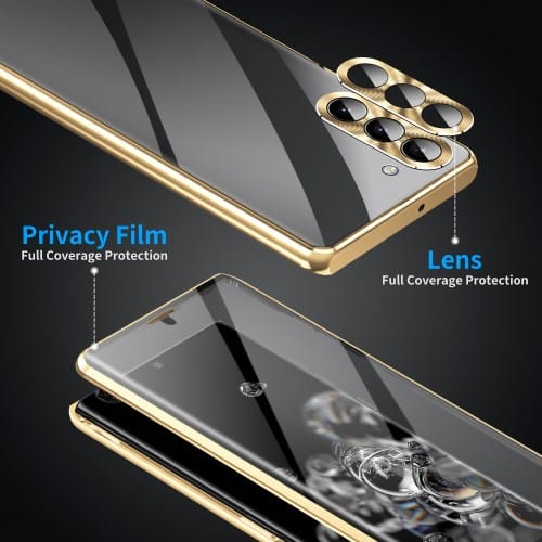 Samsung Galaxy S23 Perfect Cover – Guld