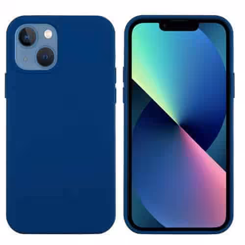Iphone 13 Silikone Cover Blå