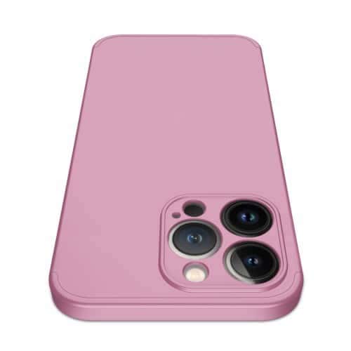 Iphone 13 Pro Max 360 Beskyttelsescover Rosa
