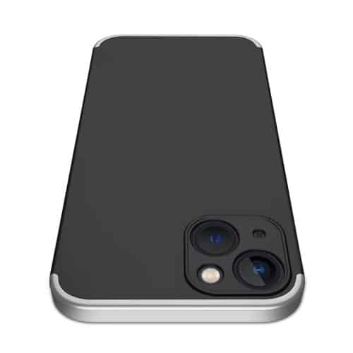 Iphone 13 Mini 360 Beskyttelsescover Sort/sølv