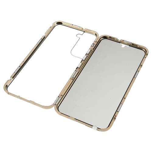 Samsung Galaxy S22 Plus Privacy Perfect Cover Guld