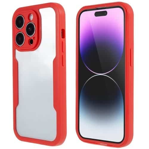 Iphone 14 Pro Infinity Cover - Rød