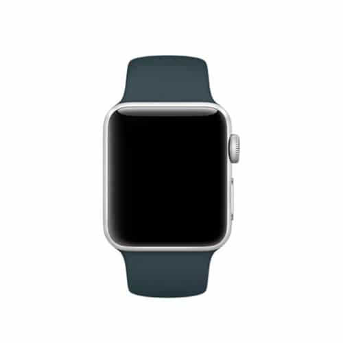 Apple Watch 38mm Silikone Urrem Mørkegrøn