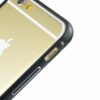 Iphone 6 - Fleksibel Aluminium Metal Bumper - Sort