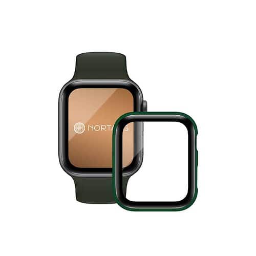 Apple Watch Skærmbeskyttelse Full Protection Armygrøn 40mm