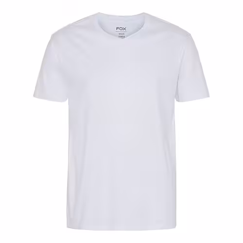 Basic T-shirt V-neck Hvid
