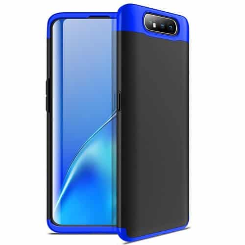 Samsung Galaxy A80 360 Beskyttelsescover Sort/blå