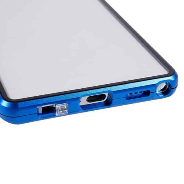 Samsung Galaxy S22 Ultra Privacy Perfect Cover Blå