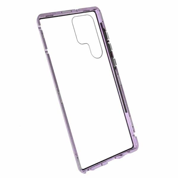 Samsung Galaxy S22 Ultra Privacy Perfect Cover Lilla