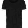 Basic T-shirt Deep Cut Lysegrå