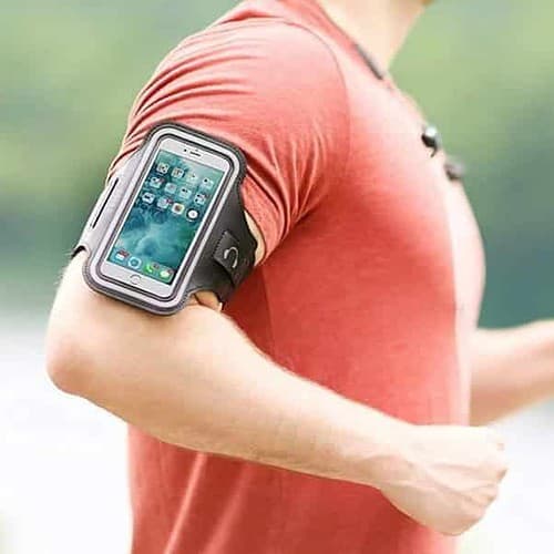 Mobilholder Løb - Gul 5,7"