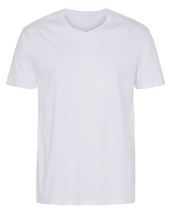 Basic T-shirt V-neck Hvid