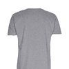 Basic T-shirt Deep Cut Lysegrå