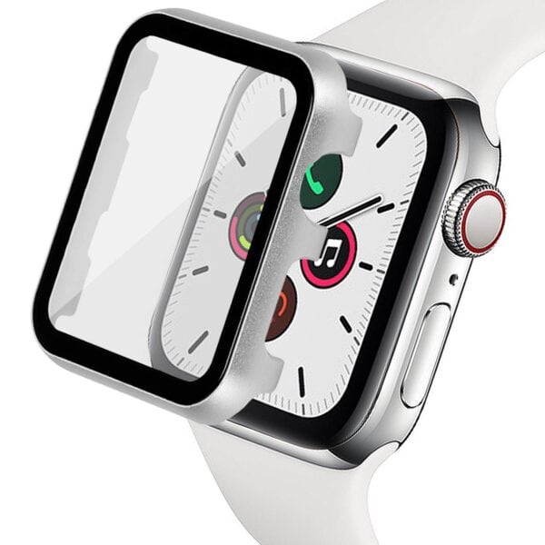 Apple Watch Skærmbeskyttelse Full Protection Sølv 40mm