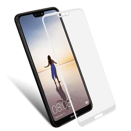 Huawei P20 Lite Screen Protection Hvid