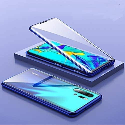Huawei P30 Pro Perfect Cover Blå