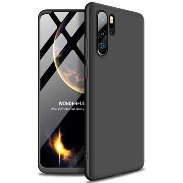 Huawei P30 Pro 360 Beskyttelsescover Sort