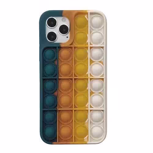 Iphone 12 Popit Cover Mørk