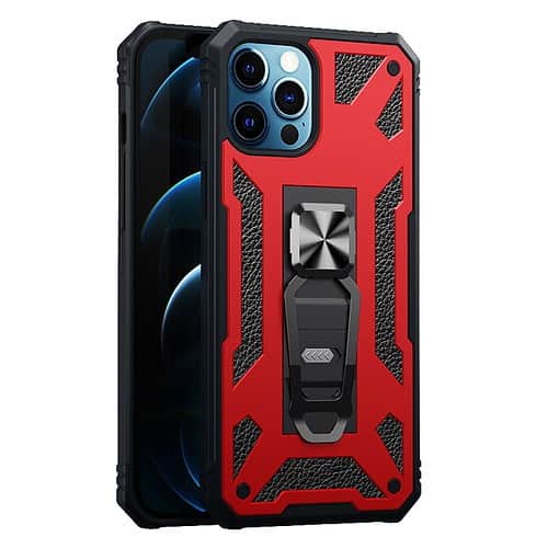 Iphone 12 Pro Max Armor Cover - Rød