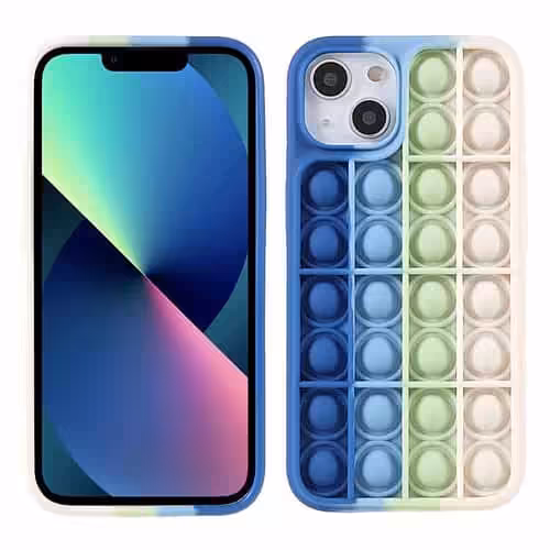 Iphone 13 Popit Cover Blå