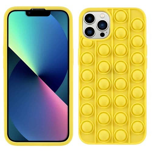 Iphone 13 Pro Popit Cover Komplet Gul