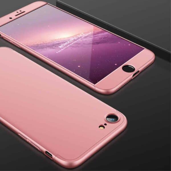 Iphone 7 360 Beskyttelsescover Rosa