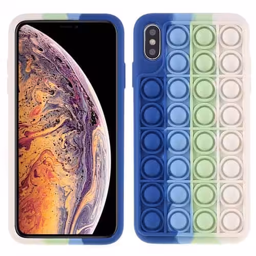 Iphone X Popit Cover Blå
