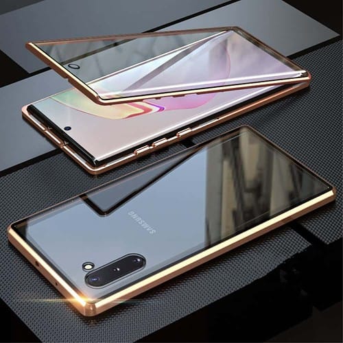 Samsung Note 10 Perfect Cover Guld