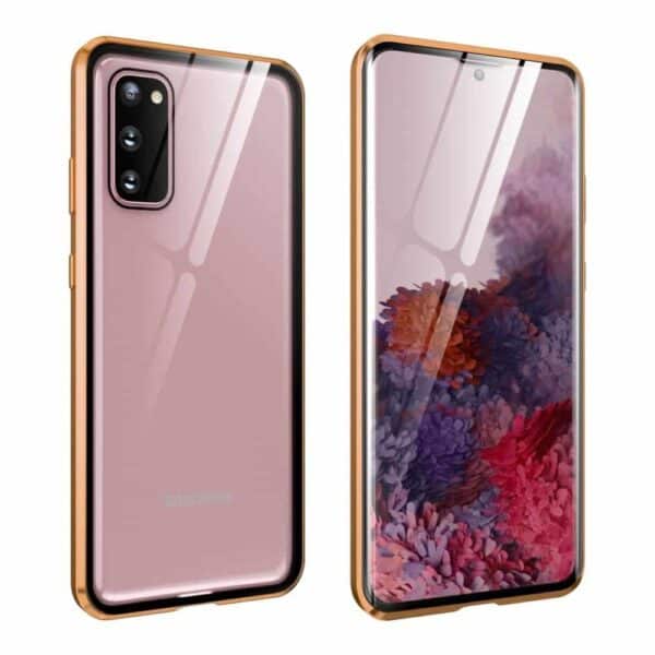 Samsung S20 Perfect Cover Guld