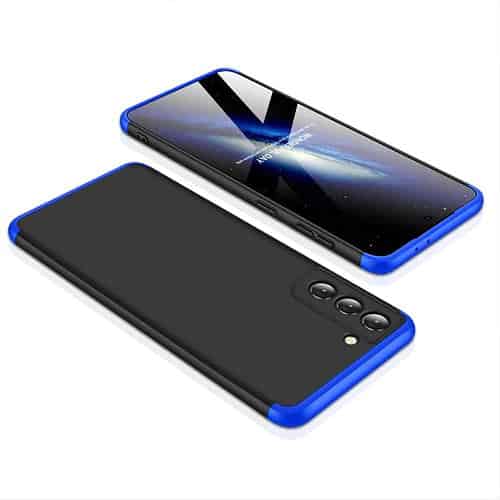 Samsung S21 Plus 360 Beskyttelsescover Sort/blå