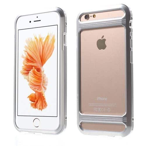 Iphone 6/6s - Ljy Assem X Aluminium Alloy Metal Bumper Etui - Sølv