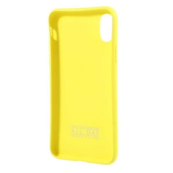 Iphone X - Blødt Gummi Cover Roar Korea - Gul